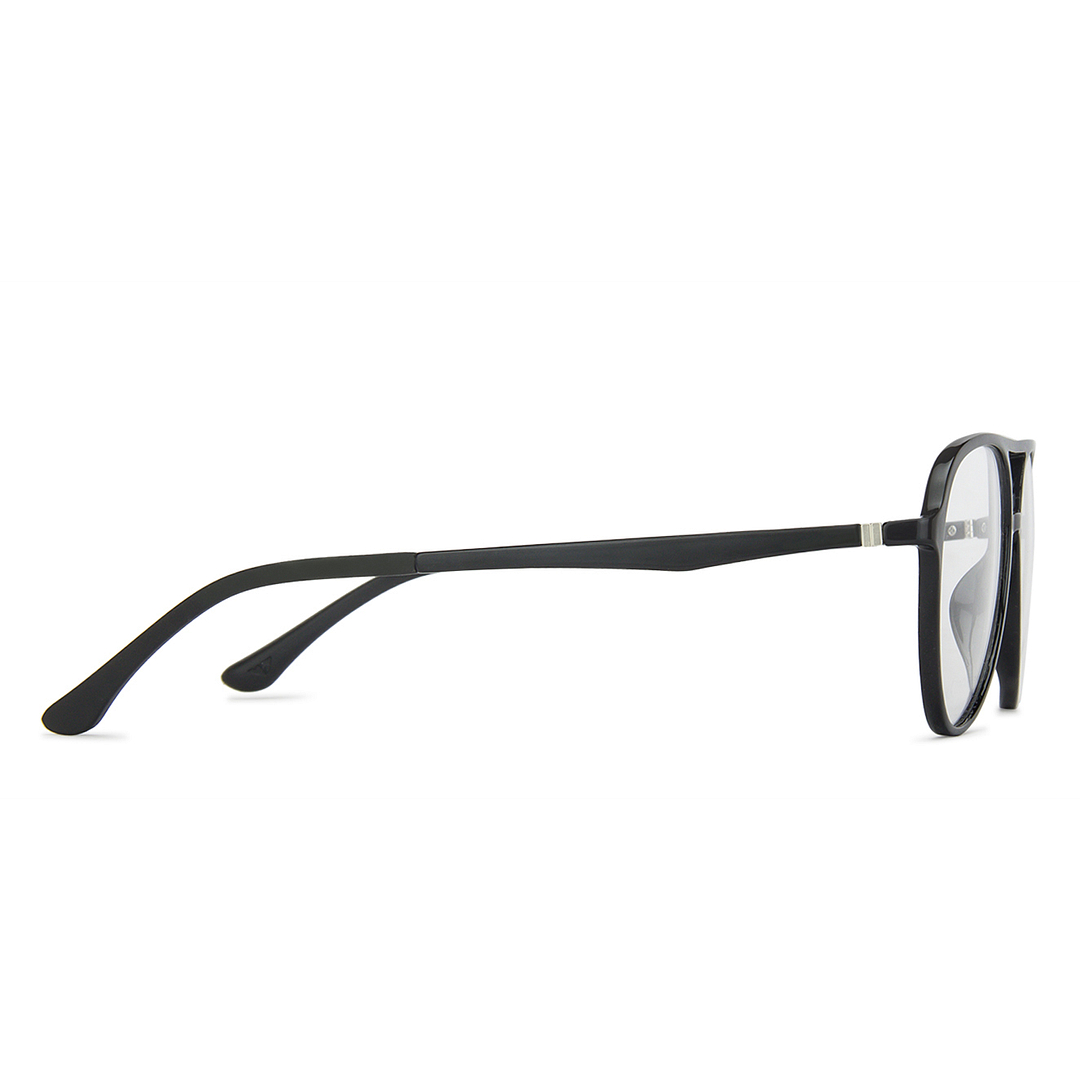 Lenskart Air Online Black Full Rim Aviator right side