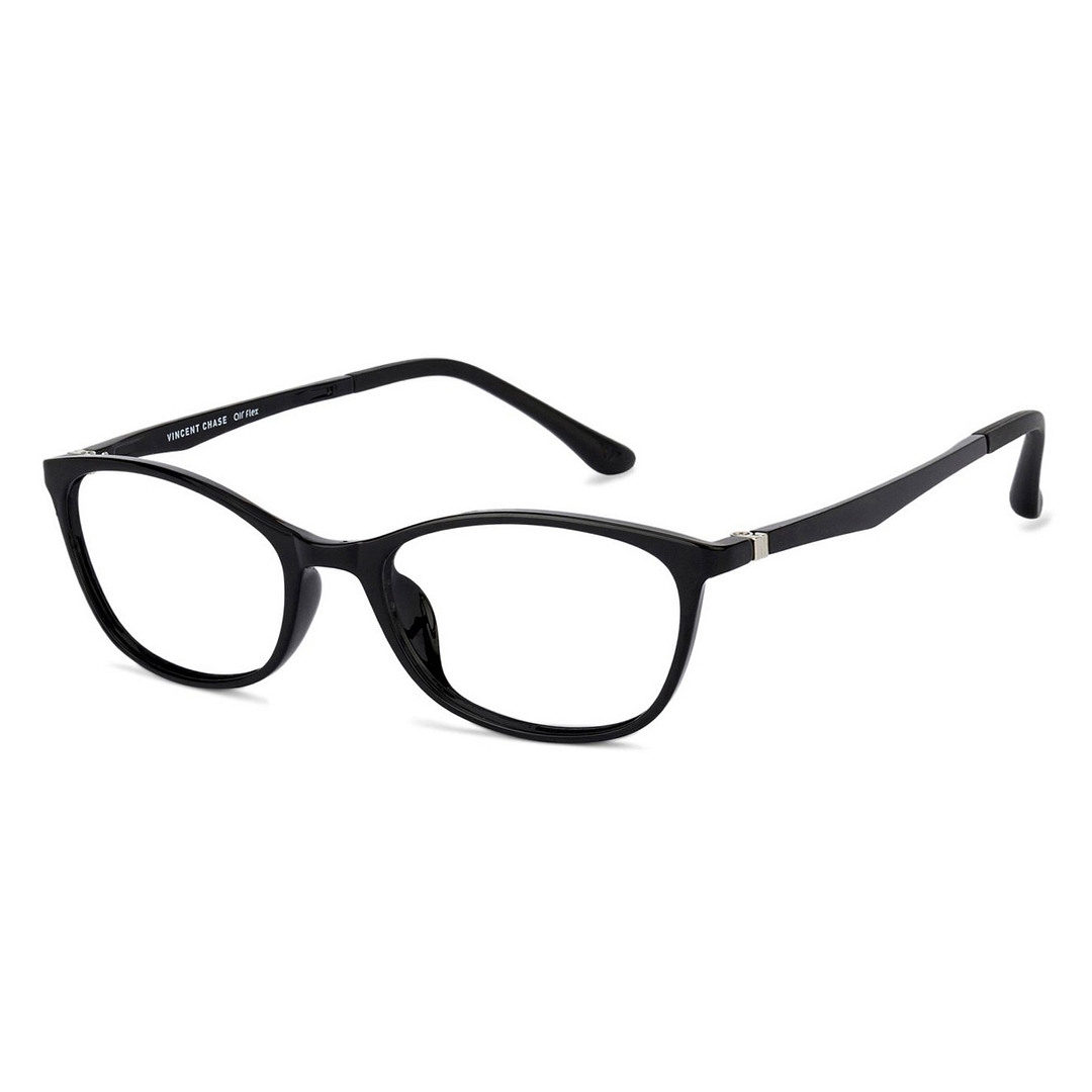 Lenskart Air Black Full Rim Cat Eye right side
