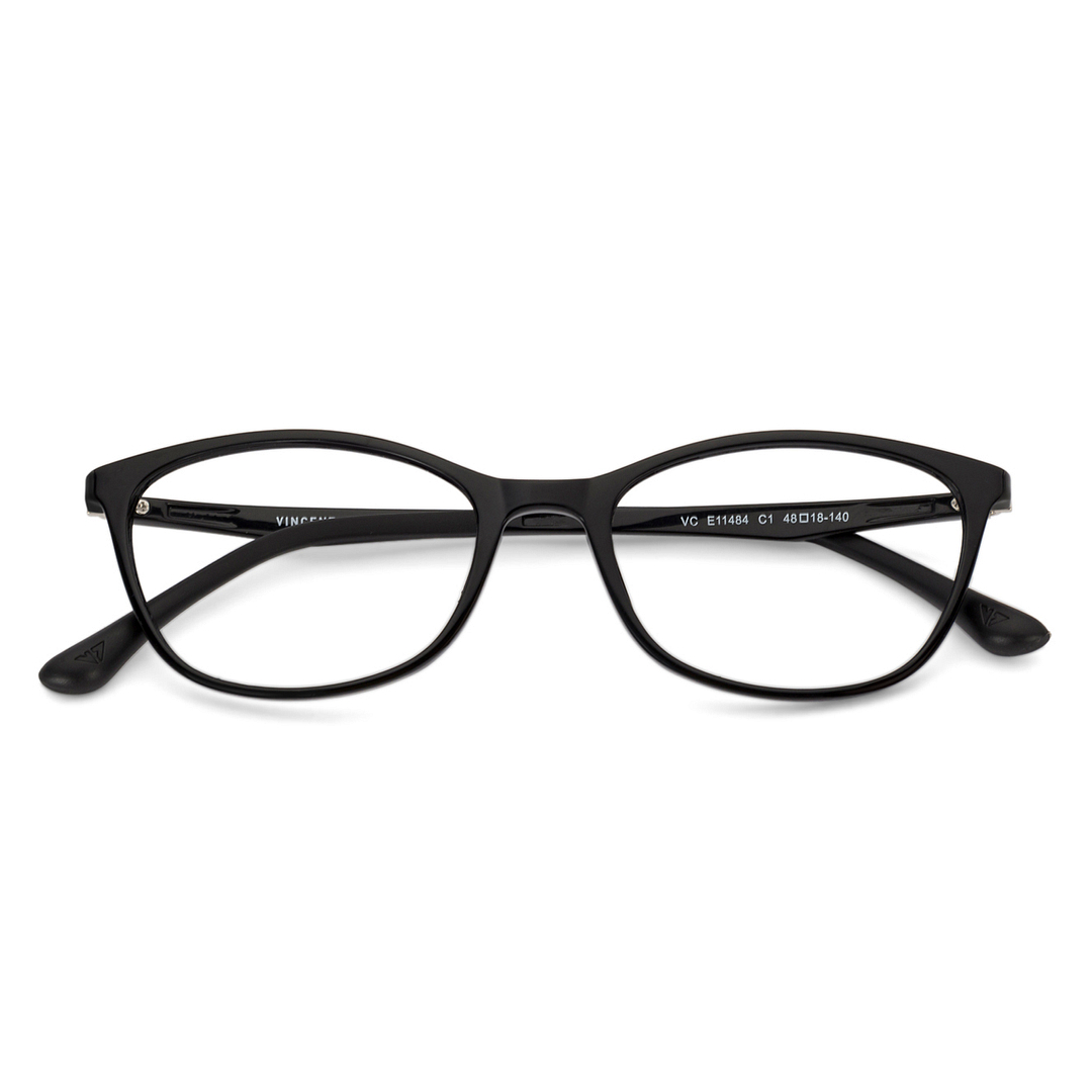 Lenskart Air Black Full Rim Cat Eye right side