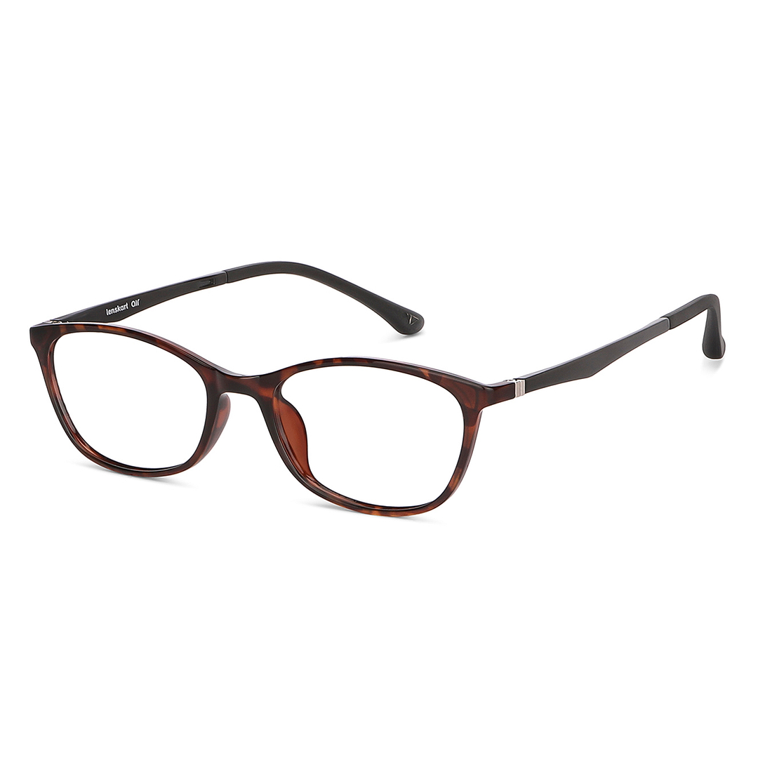 Lenskart Air Light Brown Full Rim Cat Eye right side