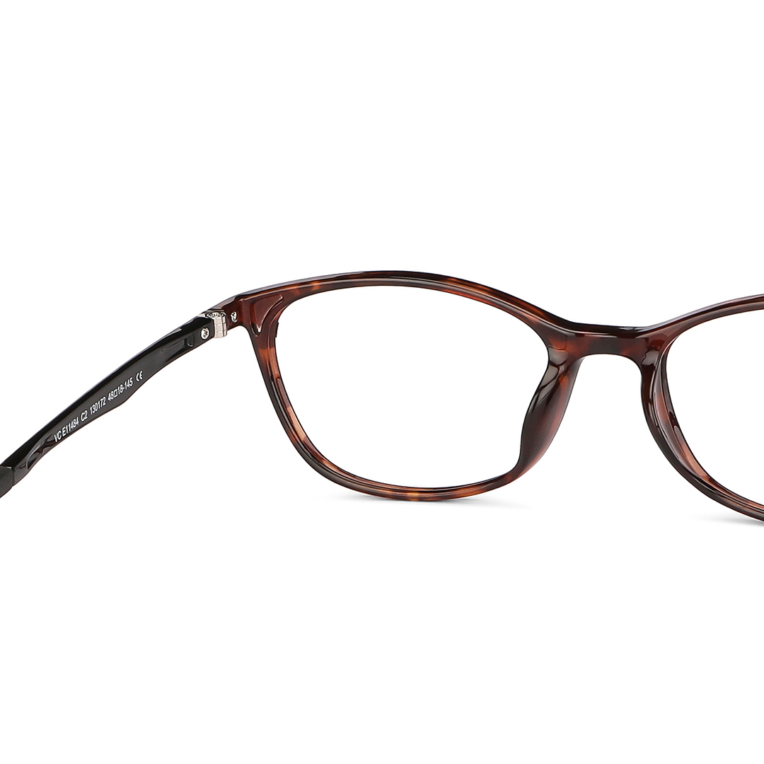 Lenskart Air Light Brown Full Rim Cat Eye right side