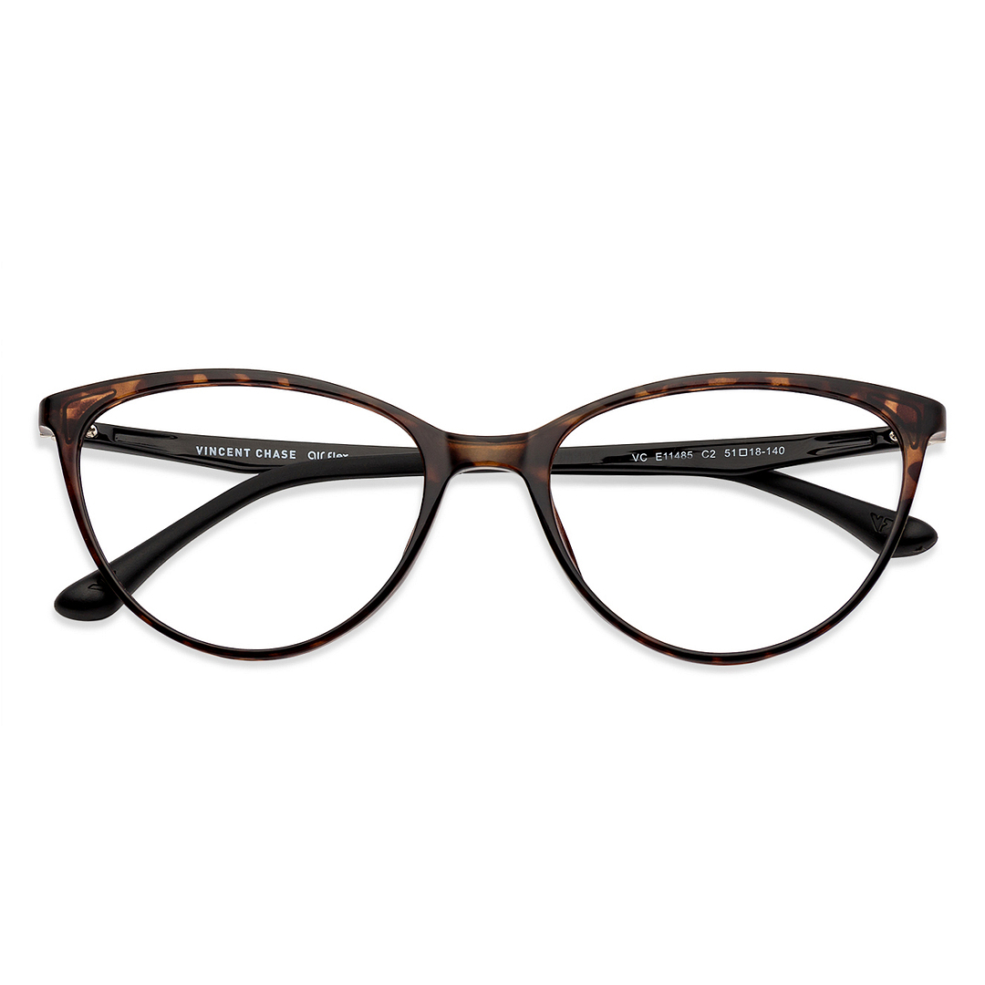 Lenskart Air Online Tortoise Full Rim Cat Eye right side