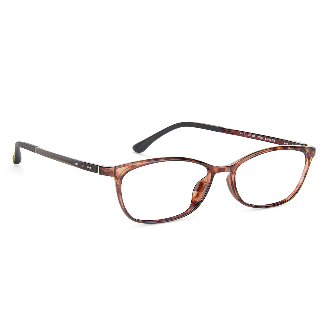 Lenskart Air Online Tortoise Full Rim Cat Eye right side