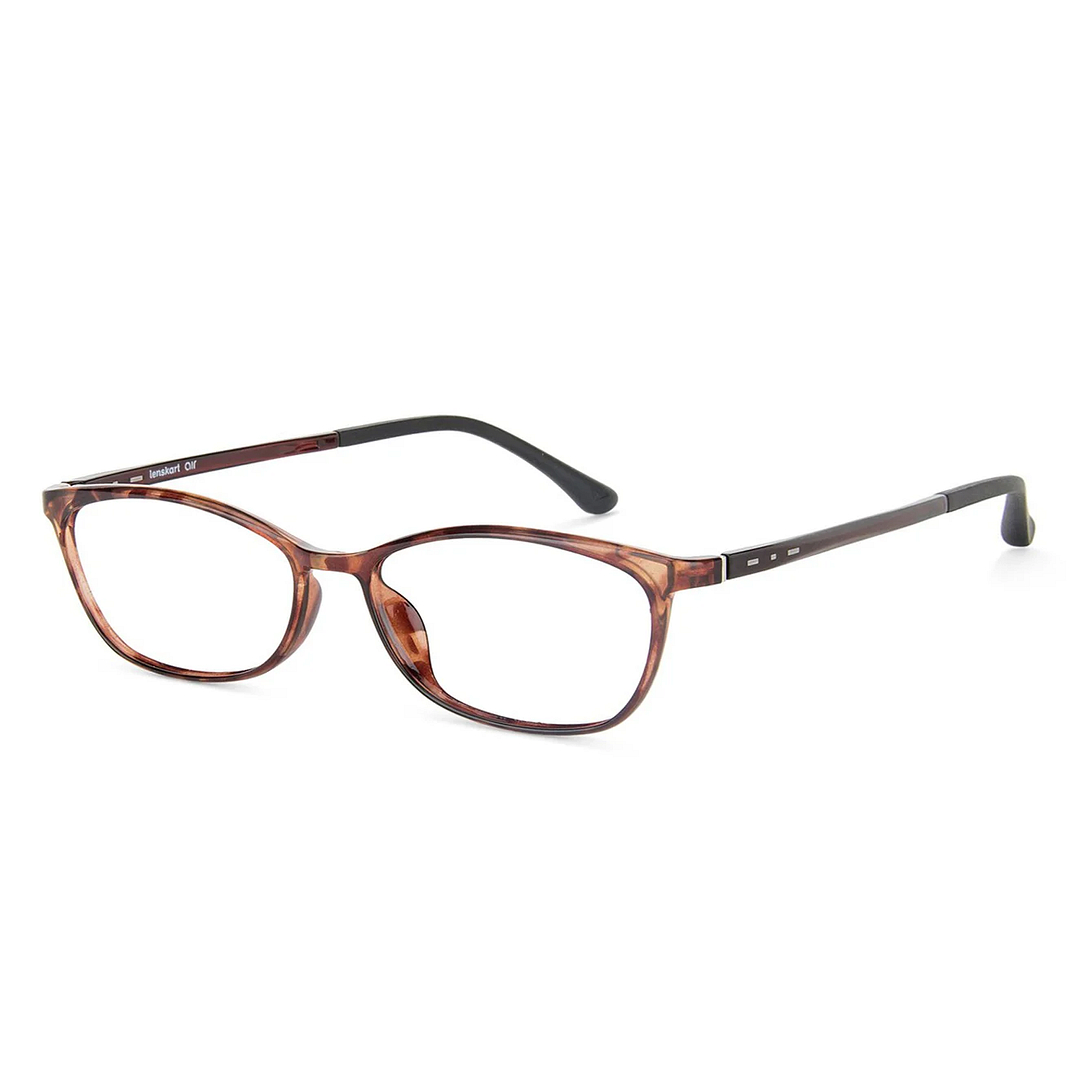 Lenskart Air Online Tortoise Full Rim Cat Eye left side