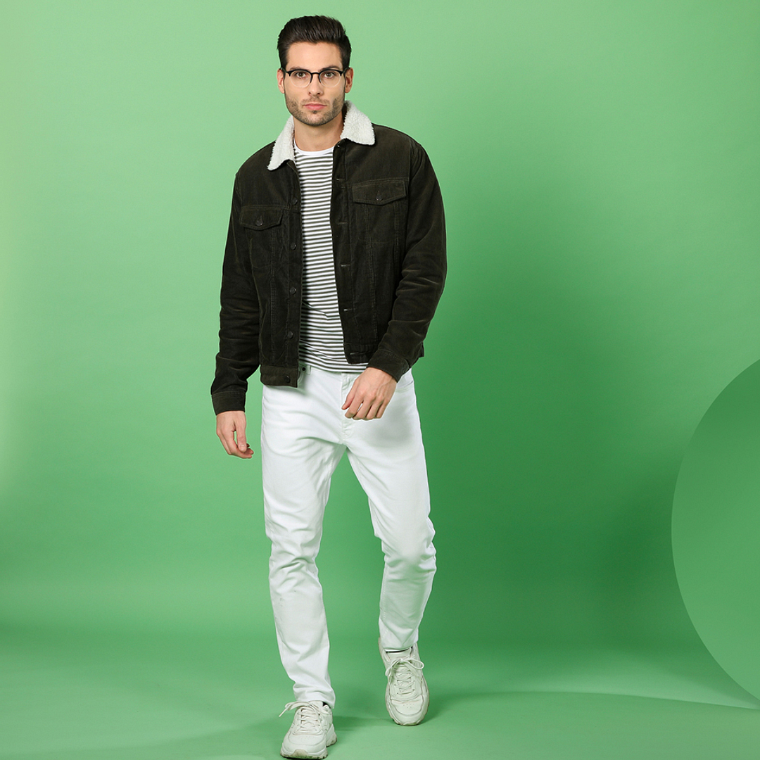 Lenskart Air Online Black Half Rim Round left side