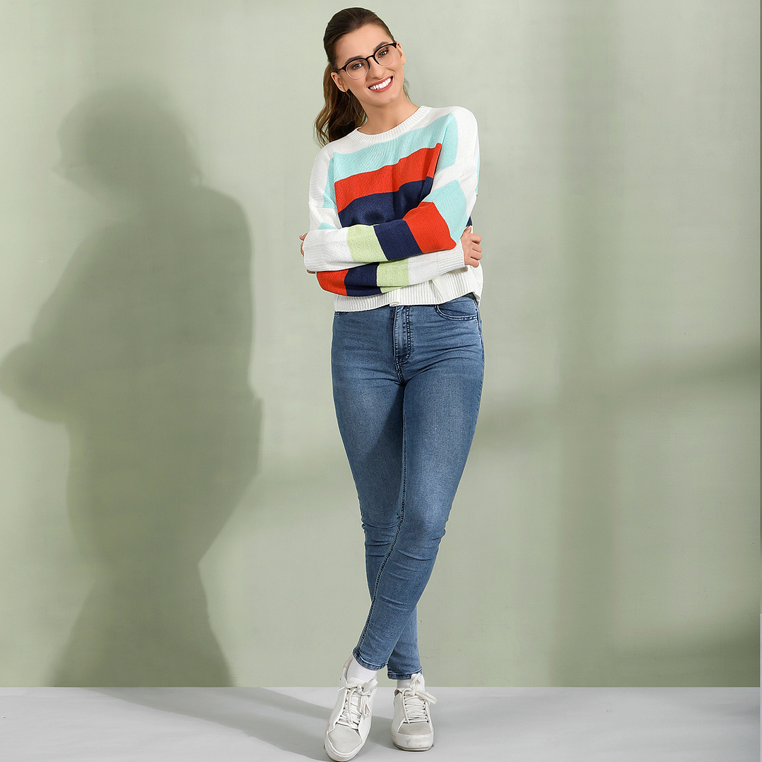 Lenskart Air Online Red Half Rim Round left side