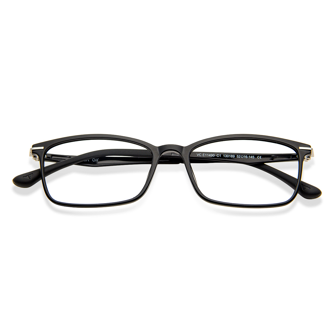 Lenskart Air Online Black Full Rim Rectangle left side