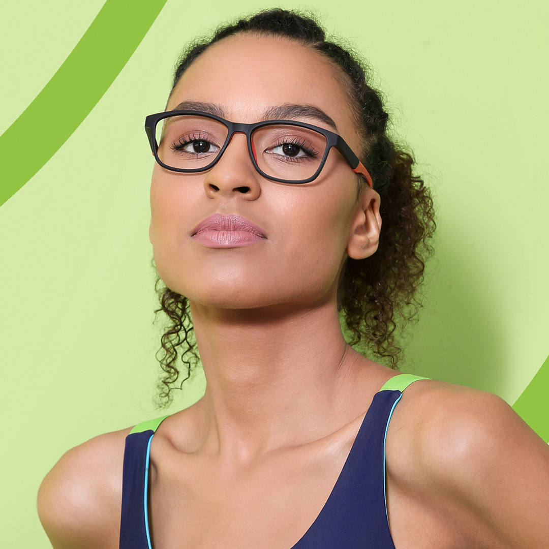 Lenskart Air Online Black Full Rim Square left side