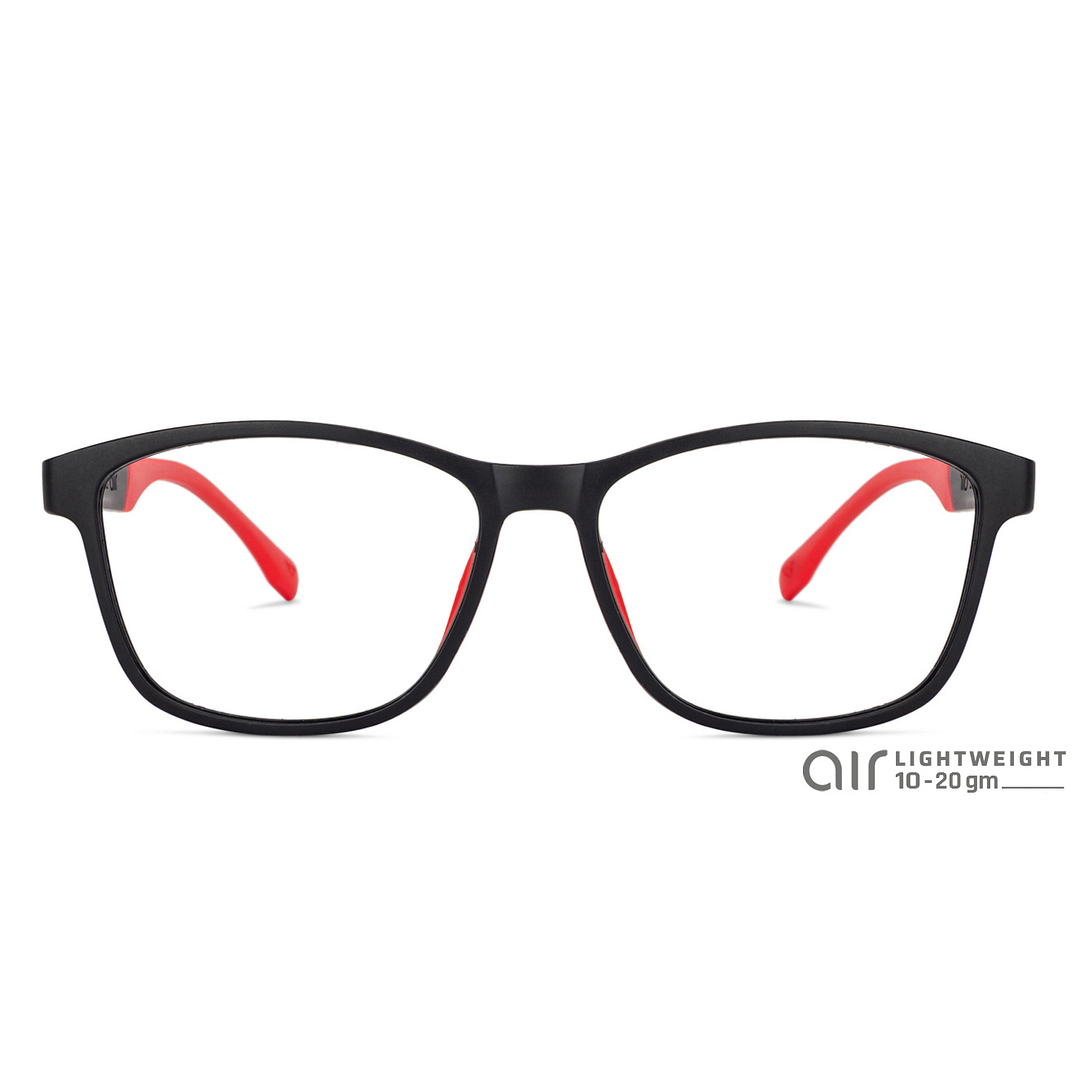 Lenskart Air Online Black Full Rim Square left side