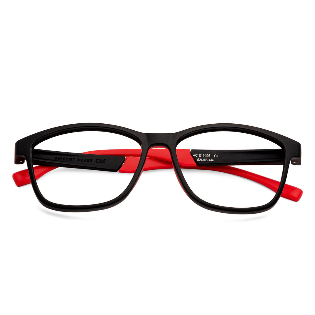 Lenskart Air Online Black Full Rim Square left side