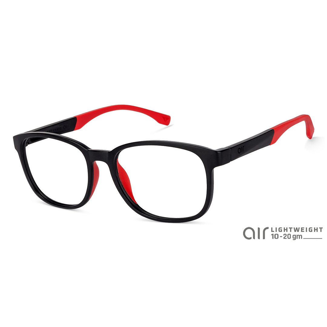 Lenskart Air Online Black Full Rim Square left side