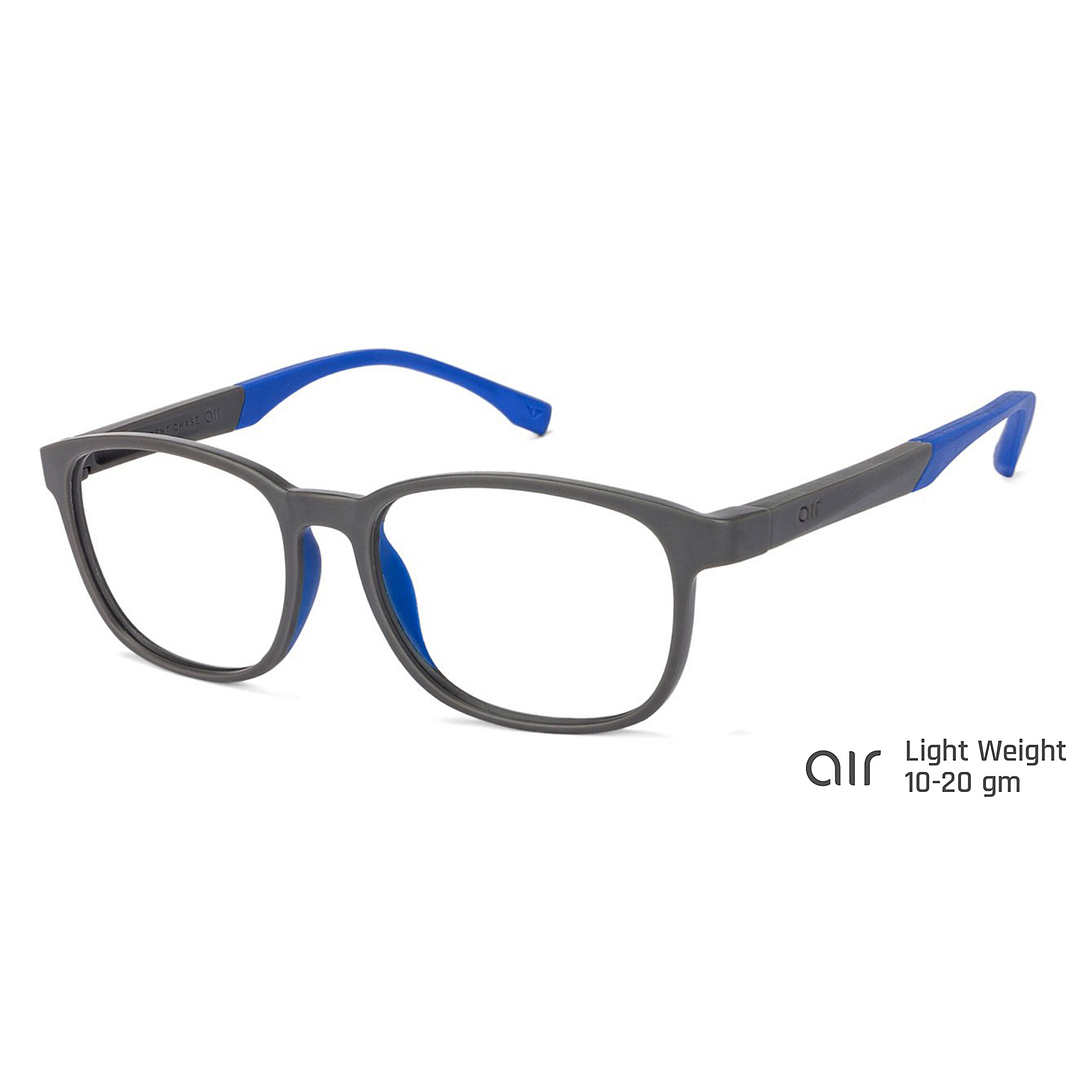 Lenskart Air Online Sky Blue Full Rim Square left side