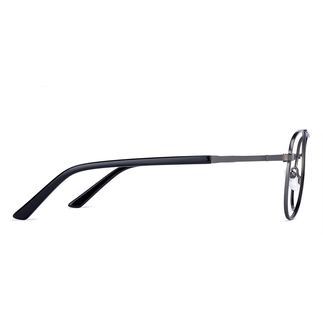 Vincent Chase Online Mid Gunmetal Full Rim Aviator right side