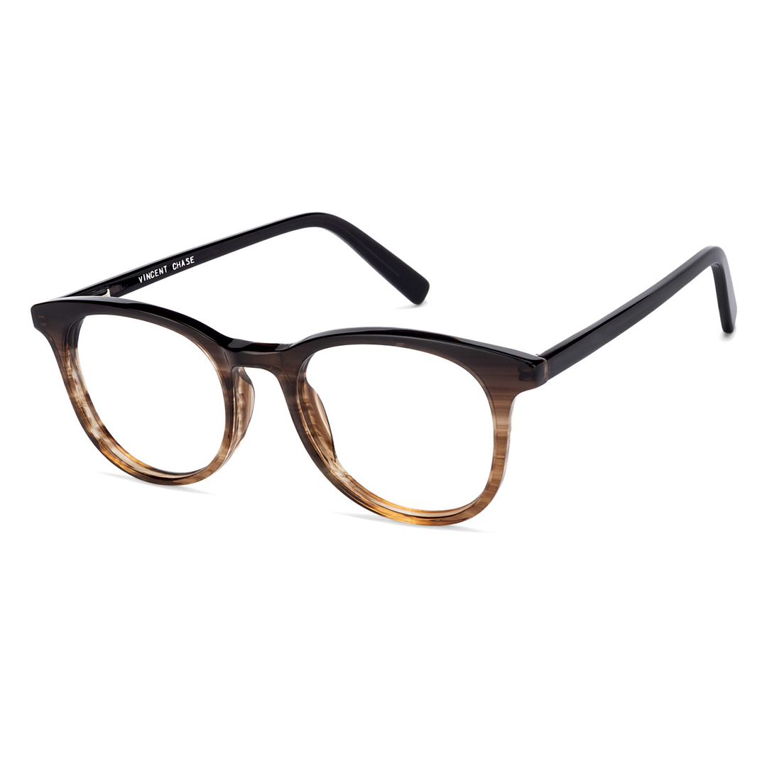Vincent Chase Online Brown Transparent Full Rim Square right side