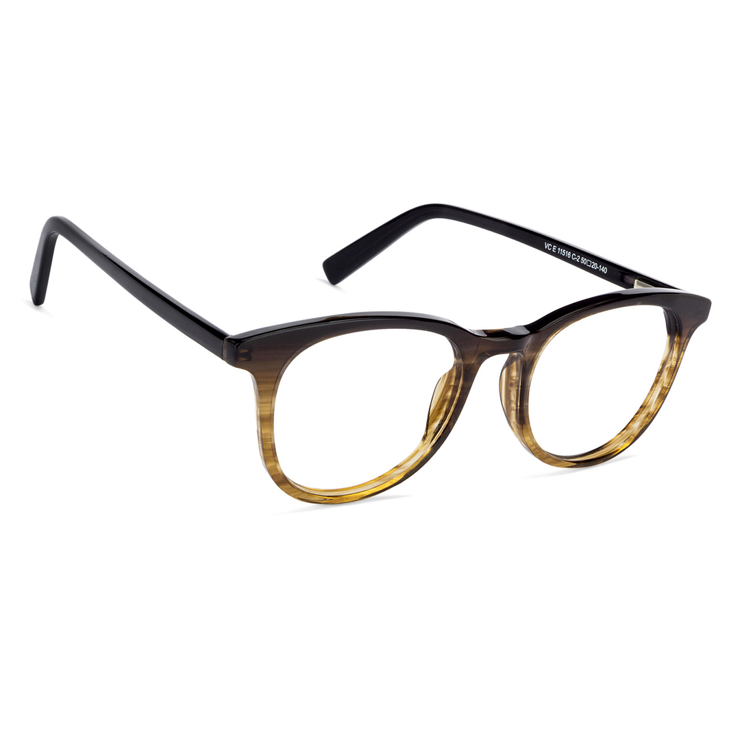 Vincent Chase Online Brown Transparent Full Rim Square left side