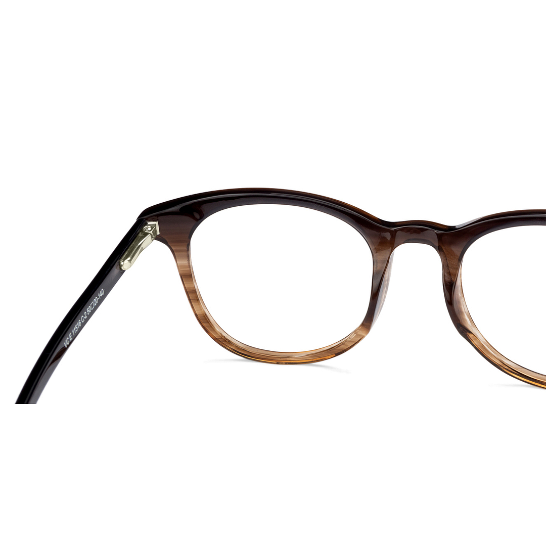 Vincent Chase Online Brown Transparent Full Rim Square left side