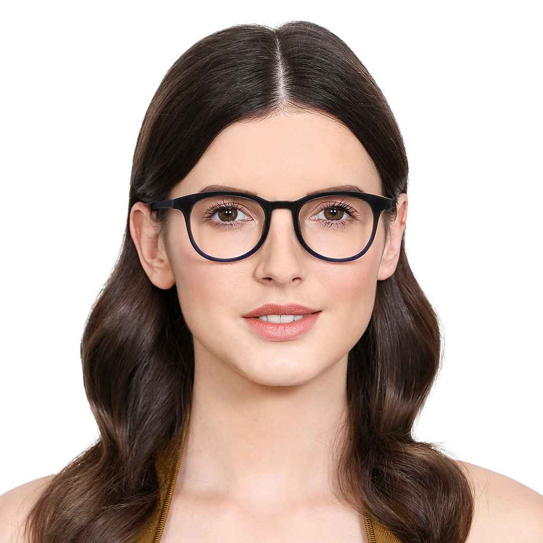 Vincent Chase Online Gray Transparent Full Rim Square left side