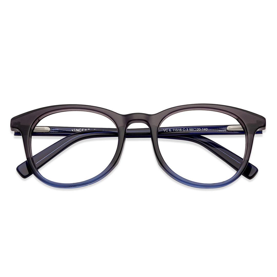 Vincent Chase Online Gray Transparent Full Rim Square right side