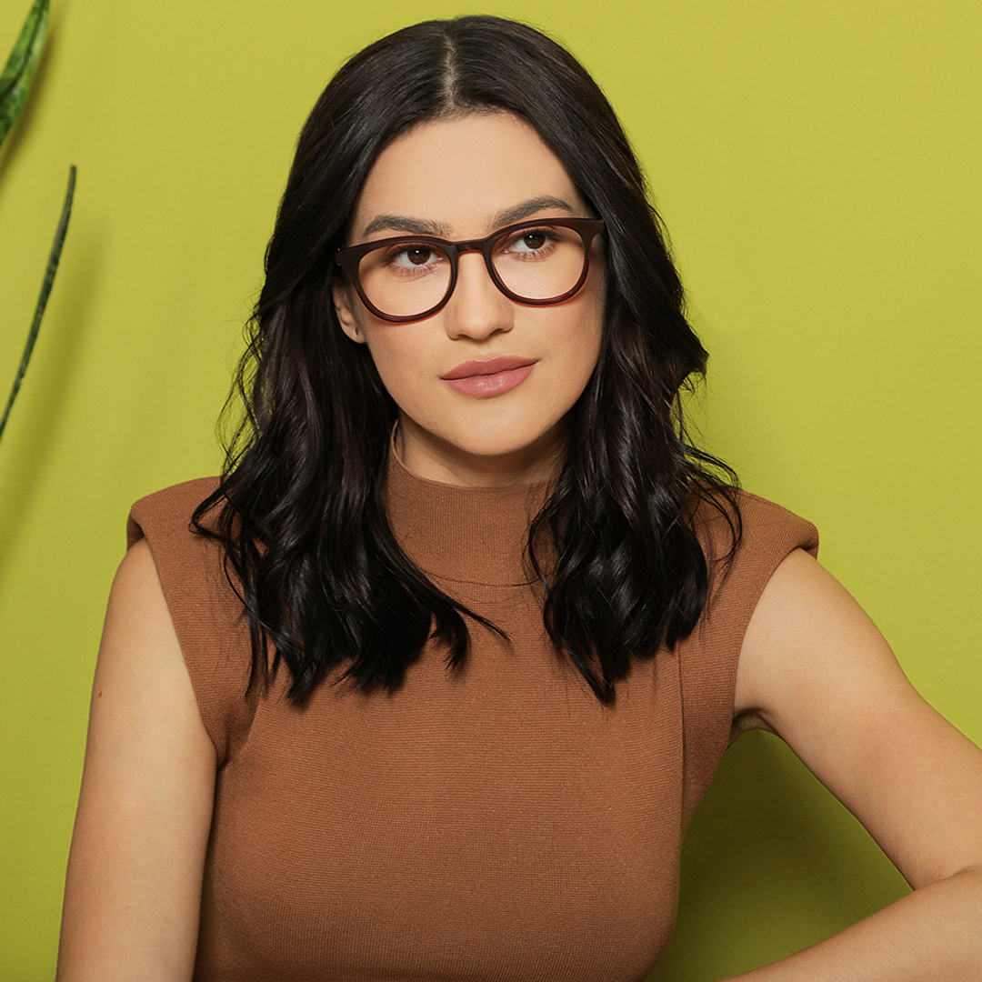 Vincent Chase Online Red Full Rim Square left side