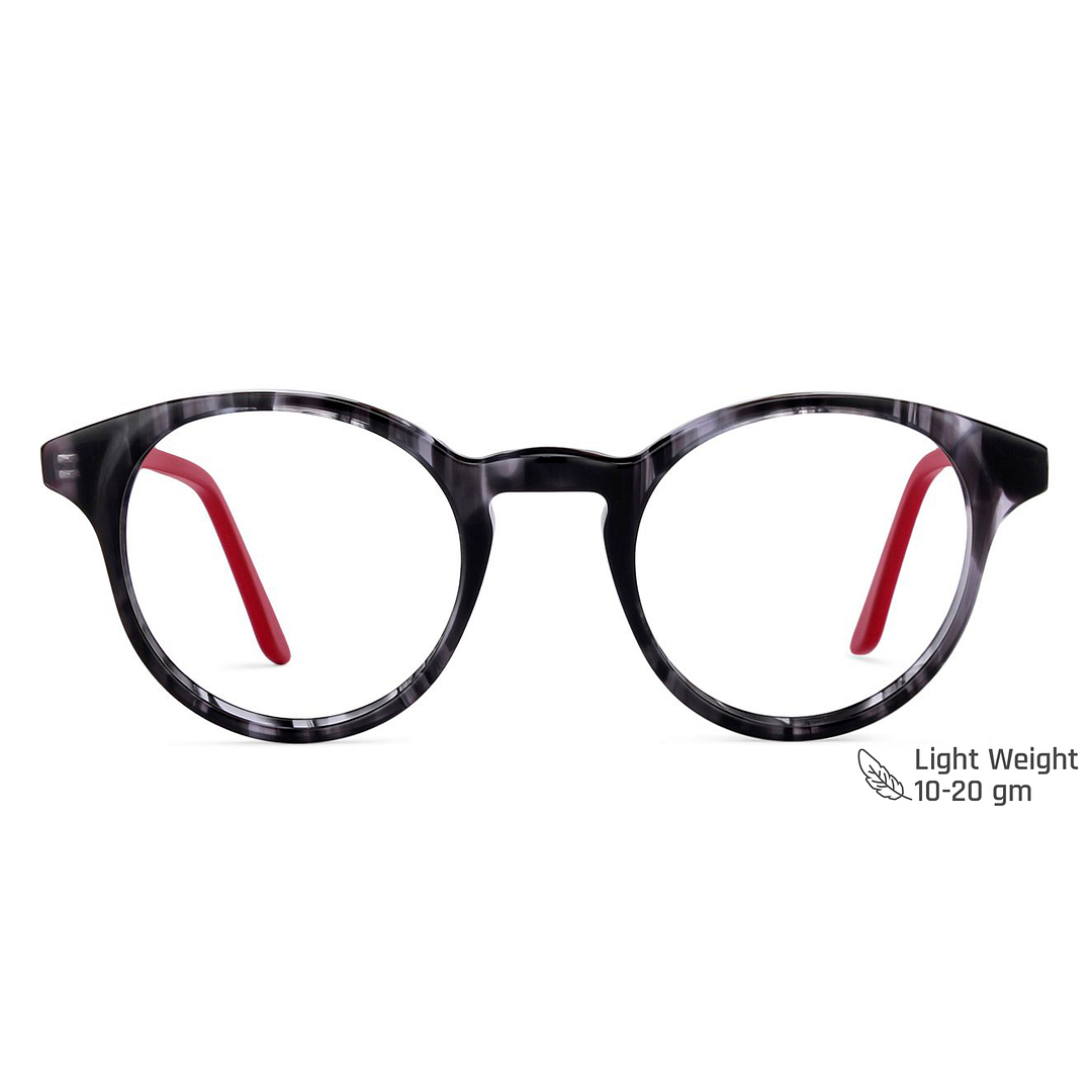Vincent Chase Online Black Full Rim Round left side