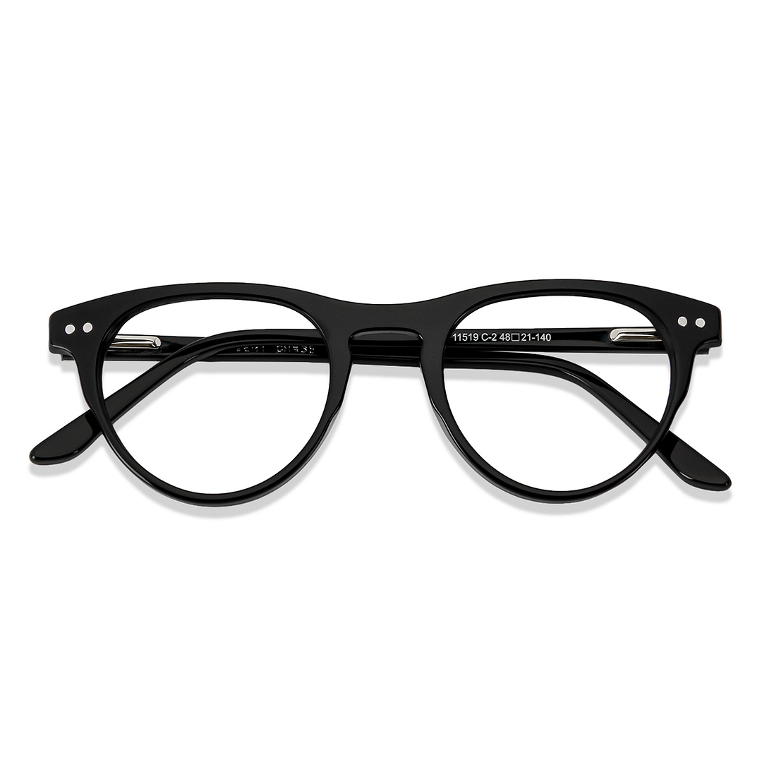 Vincent Chase Online Black Full Rim Cat Eye left side
