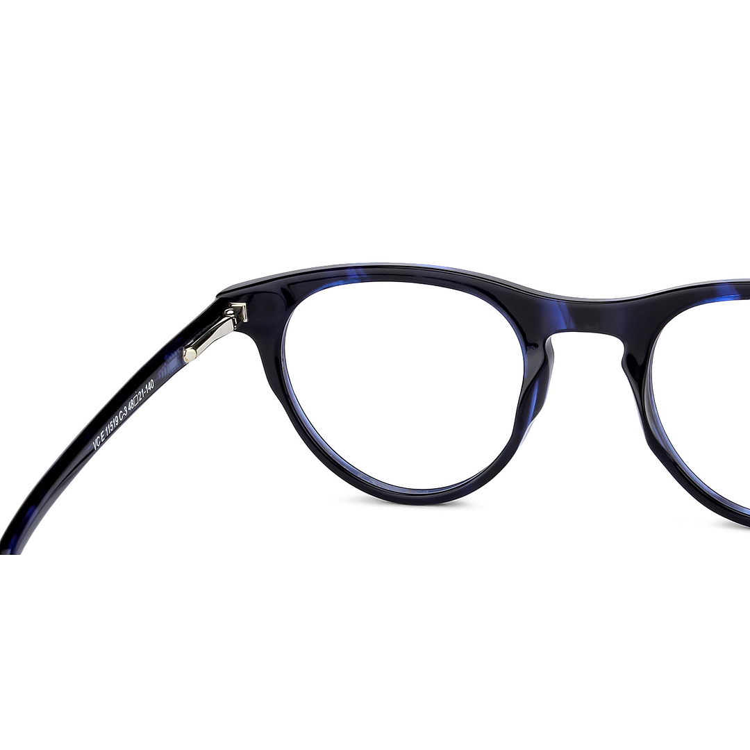 Vincent Chase Online Sky Blue Full Rim Cat Eye left side