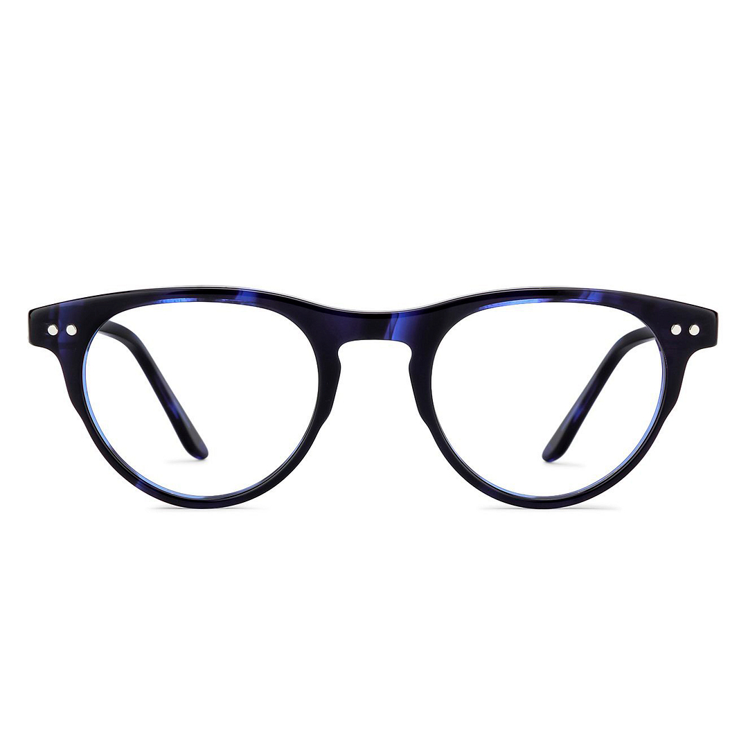 Vincent Chase Online Sky Blue Full Rim Cat Eye left side