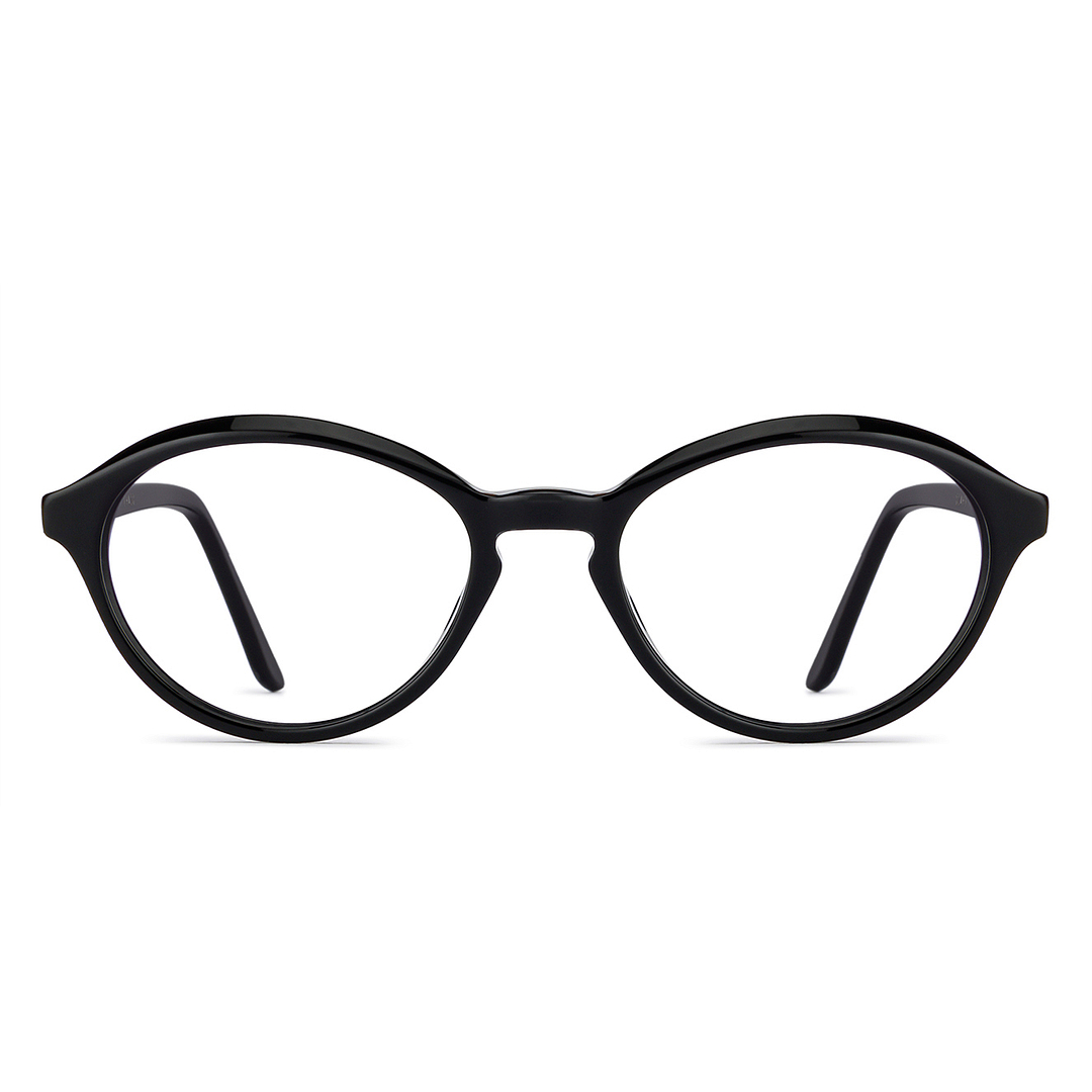Vincent Chase Online Black Full Rim Round left side