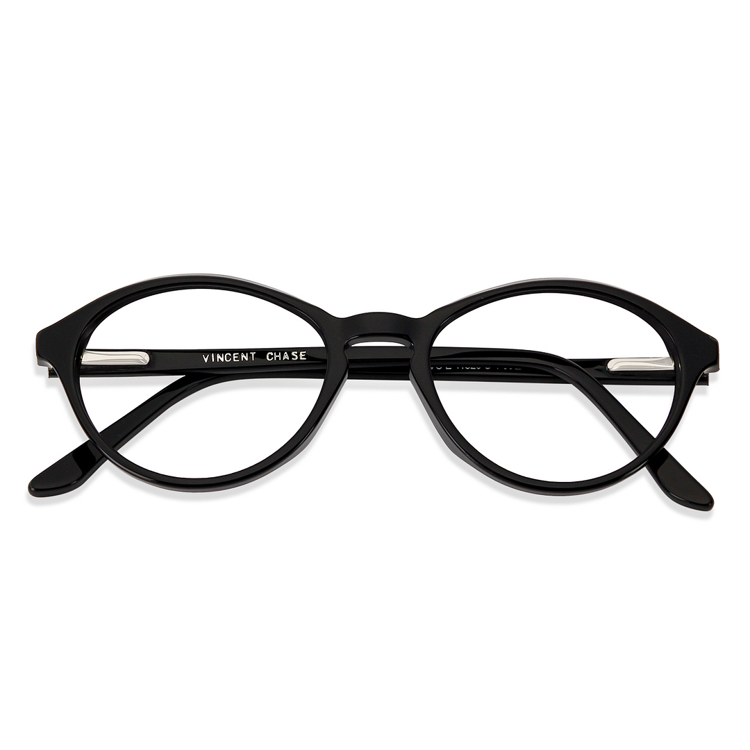 Vincent Chase Online Black Full Rim Round right side