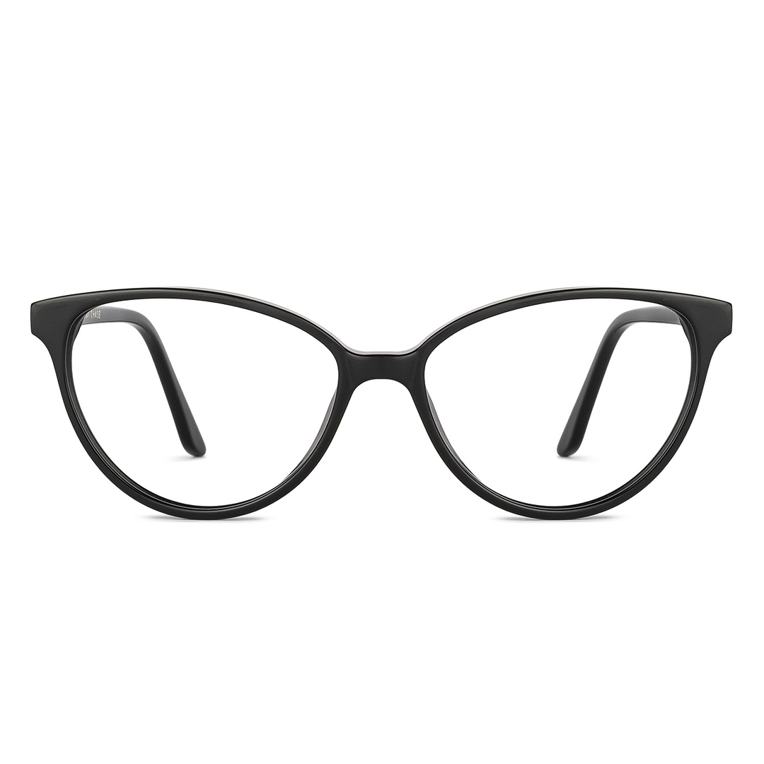 Vincent Chase Online Black Full Rim Cat Eye left side