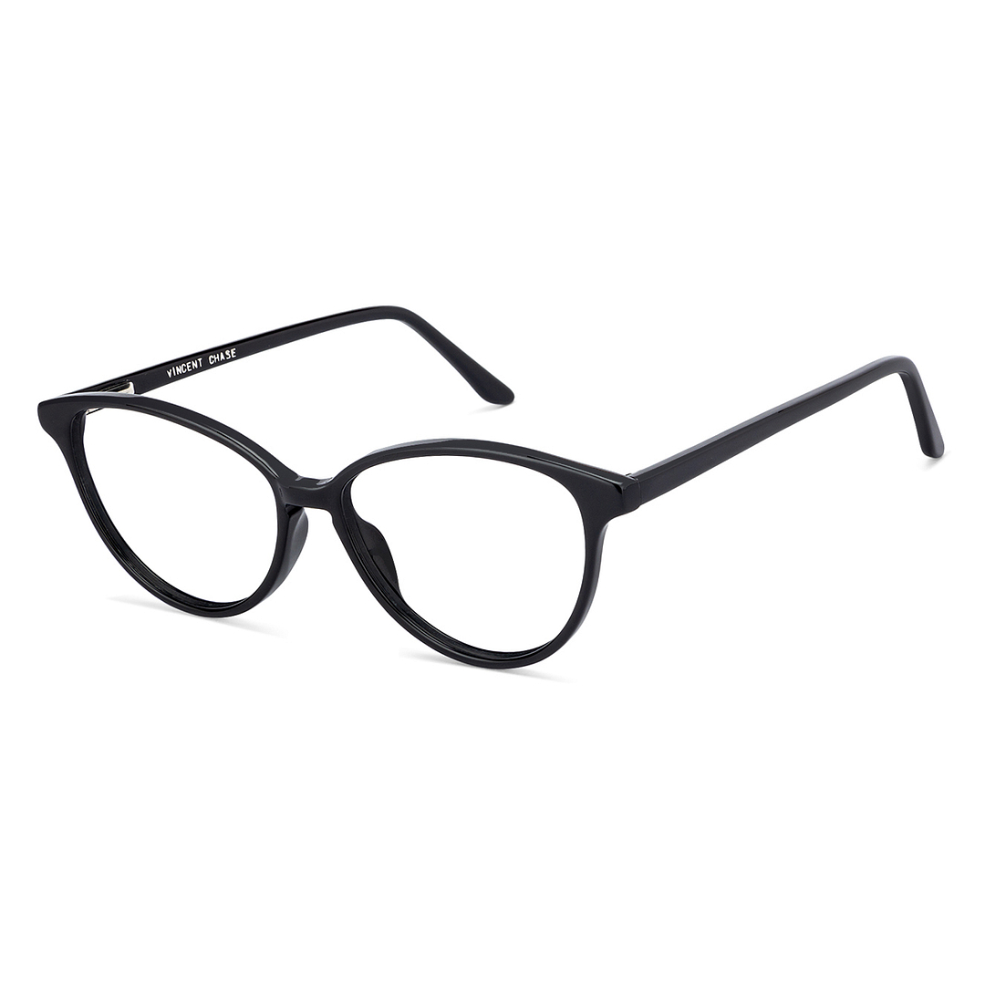 Vincent Chase Online Black Full Rim Cat Eye right side