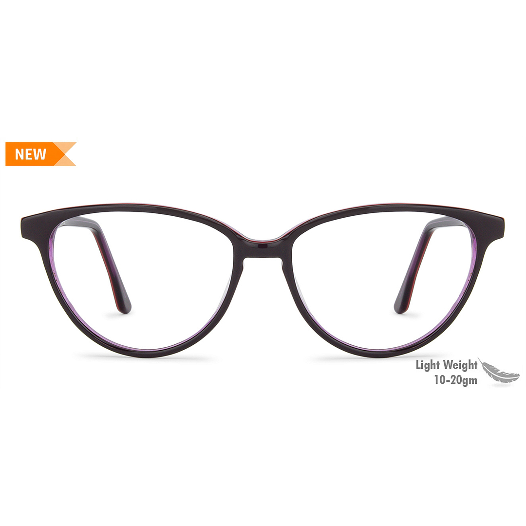 Vincent Chase Online Light Brown Full Rim Cat Eye left side