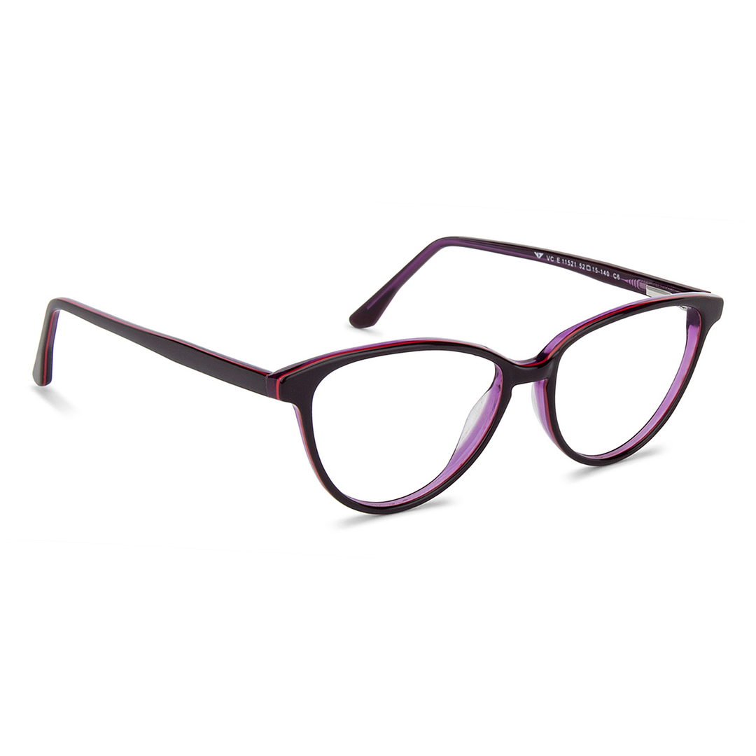 Vincent Chase Online Light Brown Full Rim Cat Eye left side