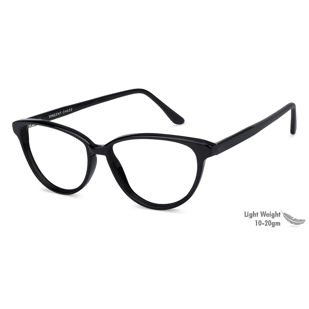 Vincent Chase Online Black Full Rim Cat Eye right side