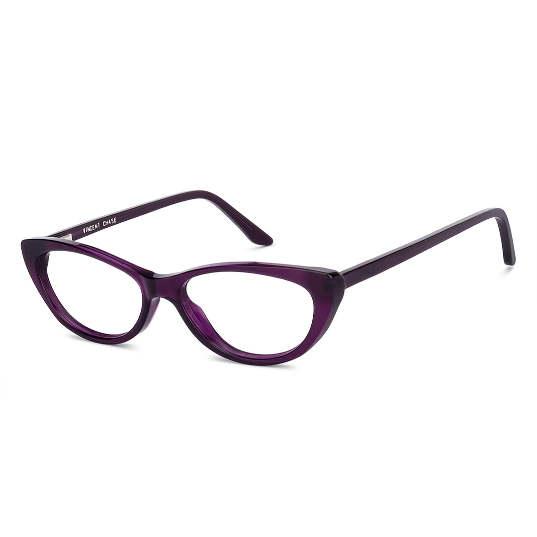 Vincent Chase Online Purple Full Rim Cat Eye right side