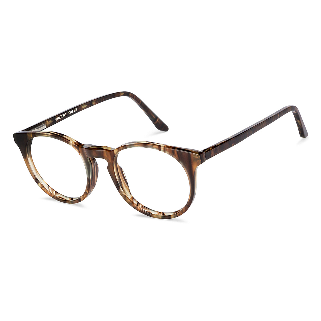 Vincent Chase Online Light Brown Full Rim Round right side