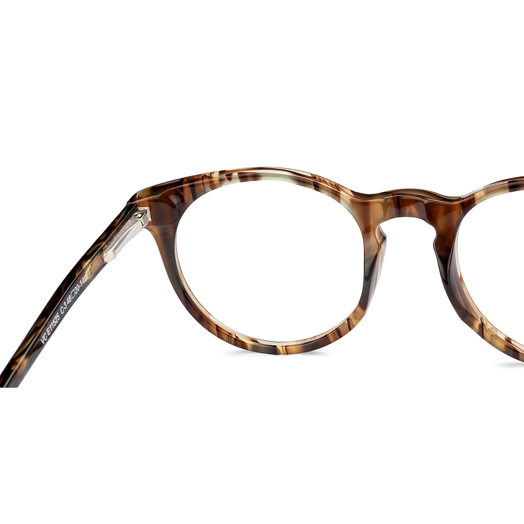 Vincent Chase Online Light Brown Full Rim Round left side