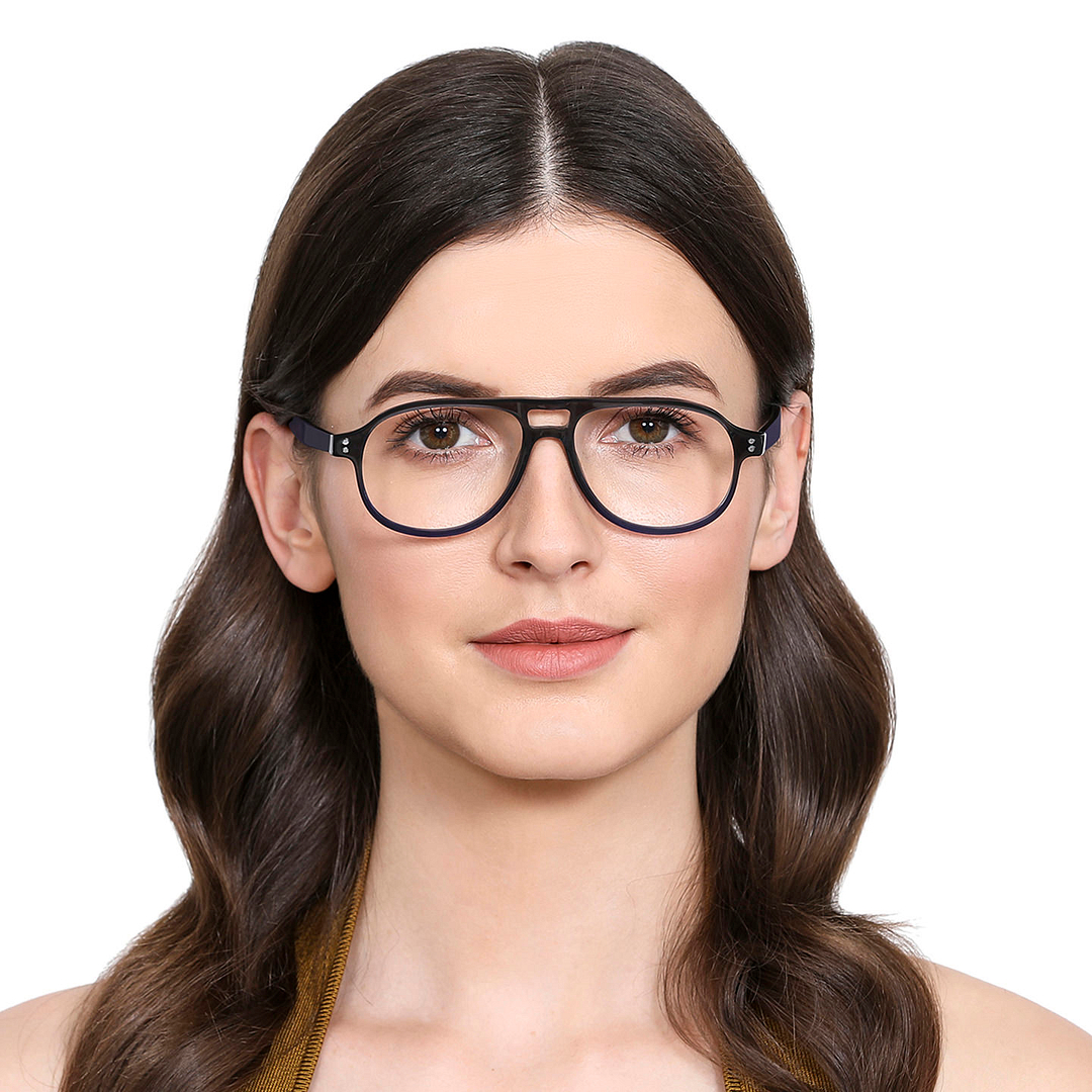 Vincent Chase Online Light Gray Full Rim Aviator left side