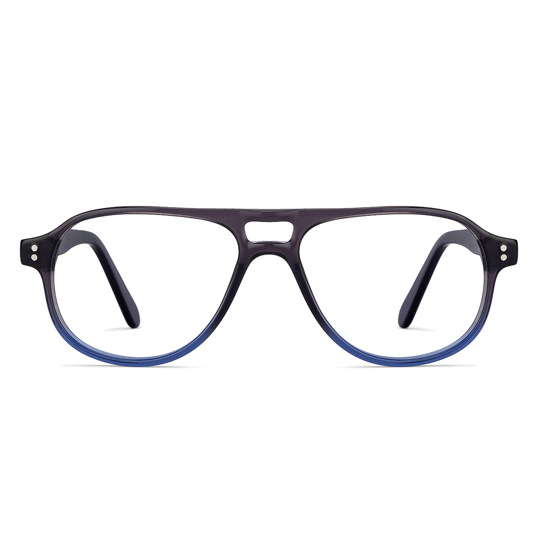 Vincent Chase Online Light Gray Full Rim Aviator left side