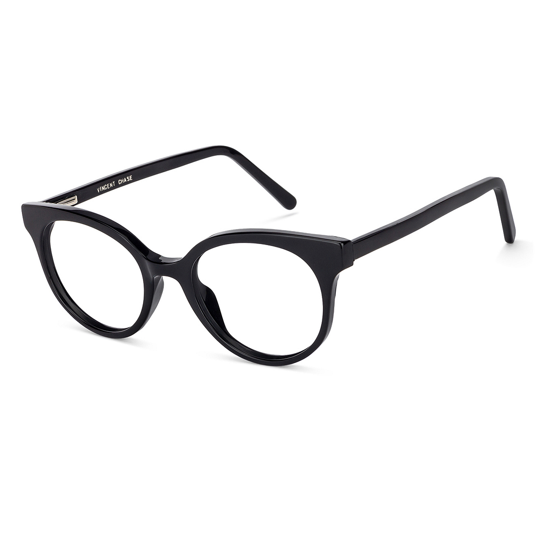 Vincent Chase Online Black Full Rim Cat Eye right side