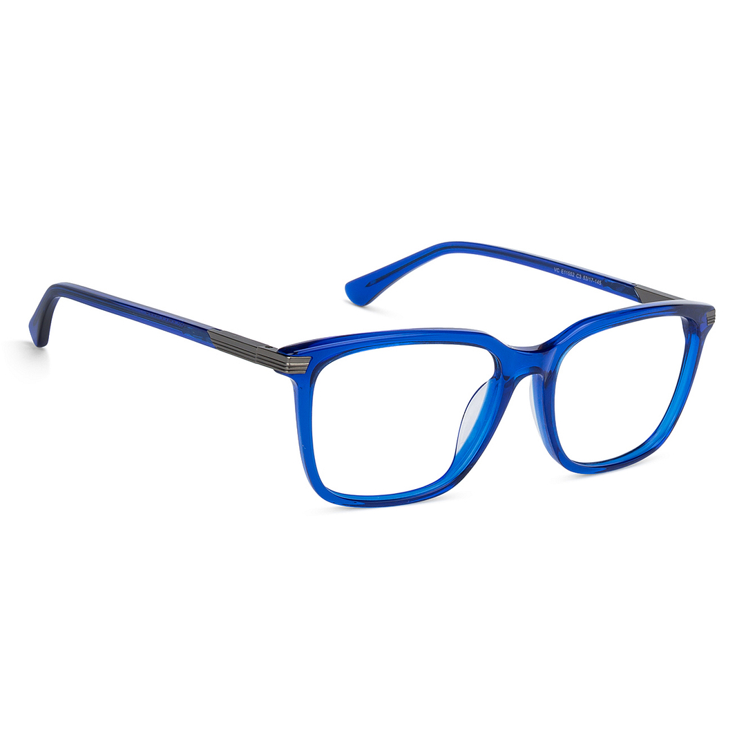 Vincent Chase Online Blue Transparent Full Rim Square left side