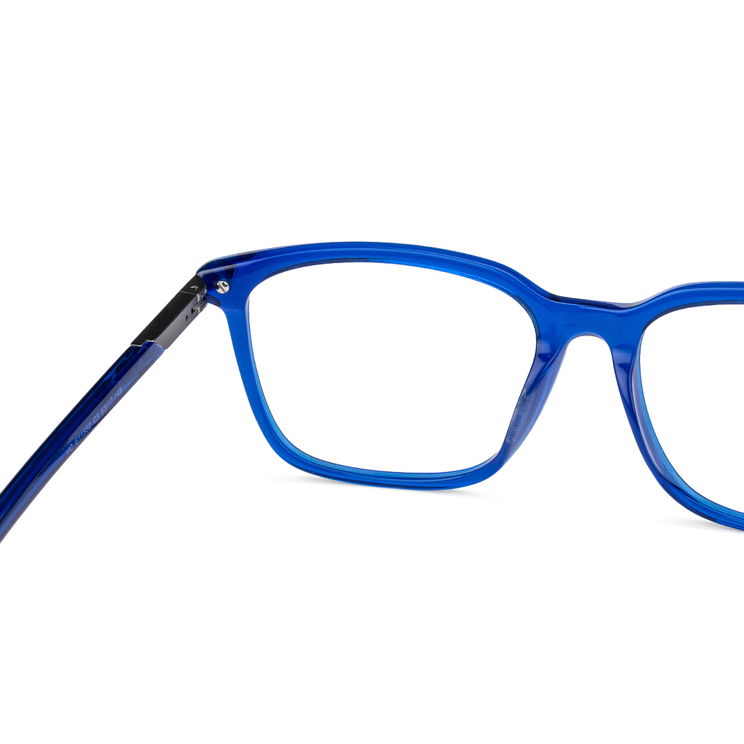 Vincent Chase Online Blue Transparent Full Rim Square left side