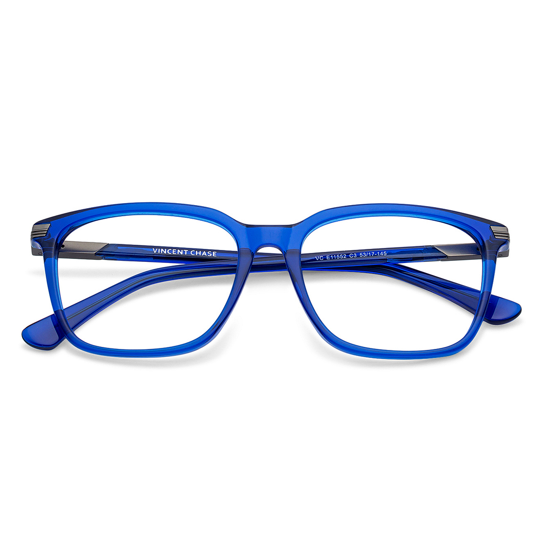Vincent Chase Online Blue Transparent Full Rim Square right side