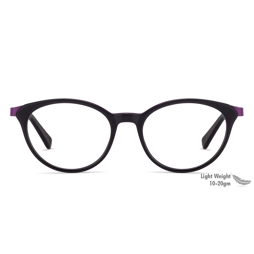 Vincent Chase Online Black Full Rim Cat Eye left side