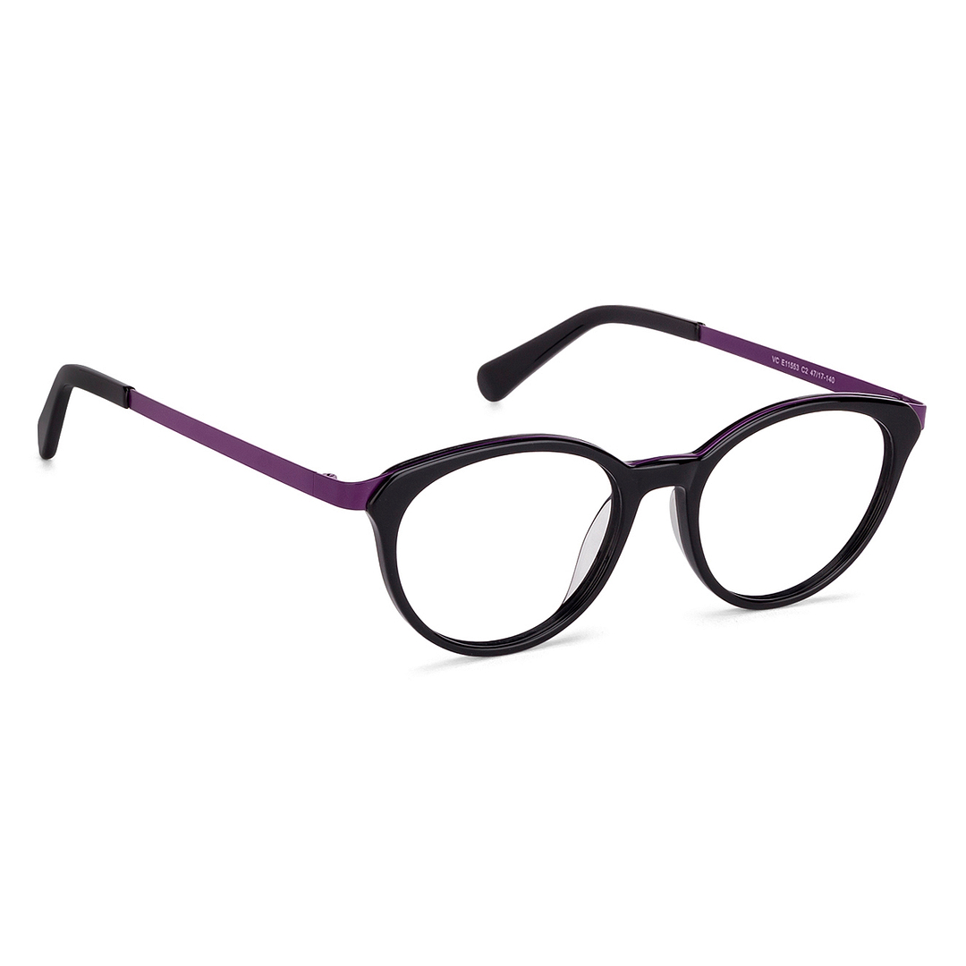 Vincent Chase Online Black Full Rim Cat Eye left side