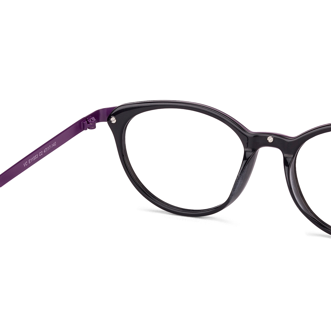 Vincent Chase Online Black Full Rim Cat Eye right side