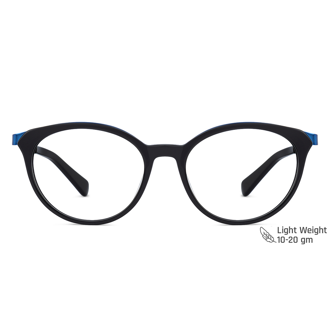 Vincent Chase Online Black Full Rim Cat Eye left side