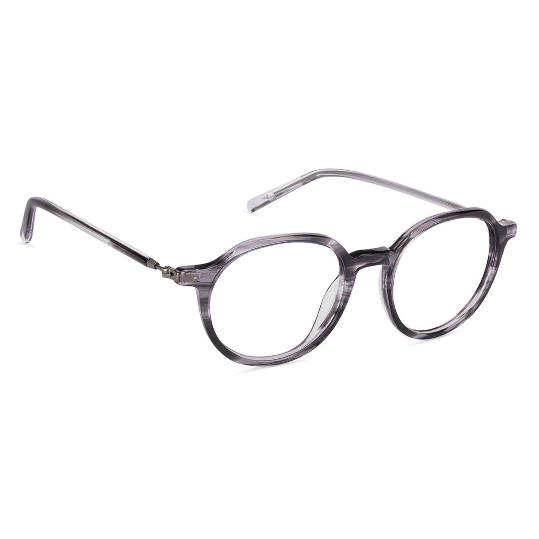 Vincent Chase Online Light Gray Full Rim Geometric left side