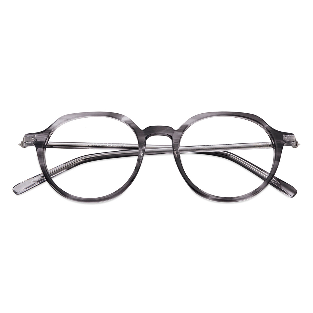 Vincent Chase Online Light Gray Full Rim Geometric right side