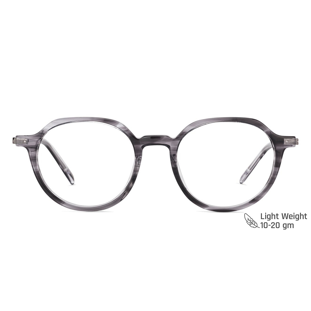 Vincent Chase Online Light Gray Full Rim Geometric left side